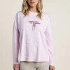 Discount Alice Long Sleeve Tee - Pale Pink - TT34 Shirts & Tops