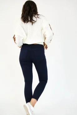 Sale Anna High Rise Jeans - Navy - AL1 Women Women's Jeans