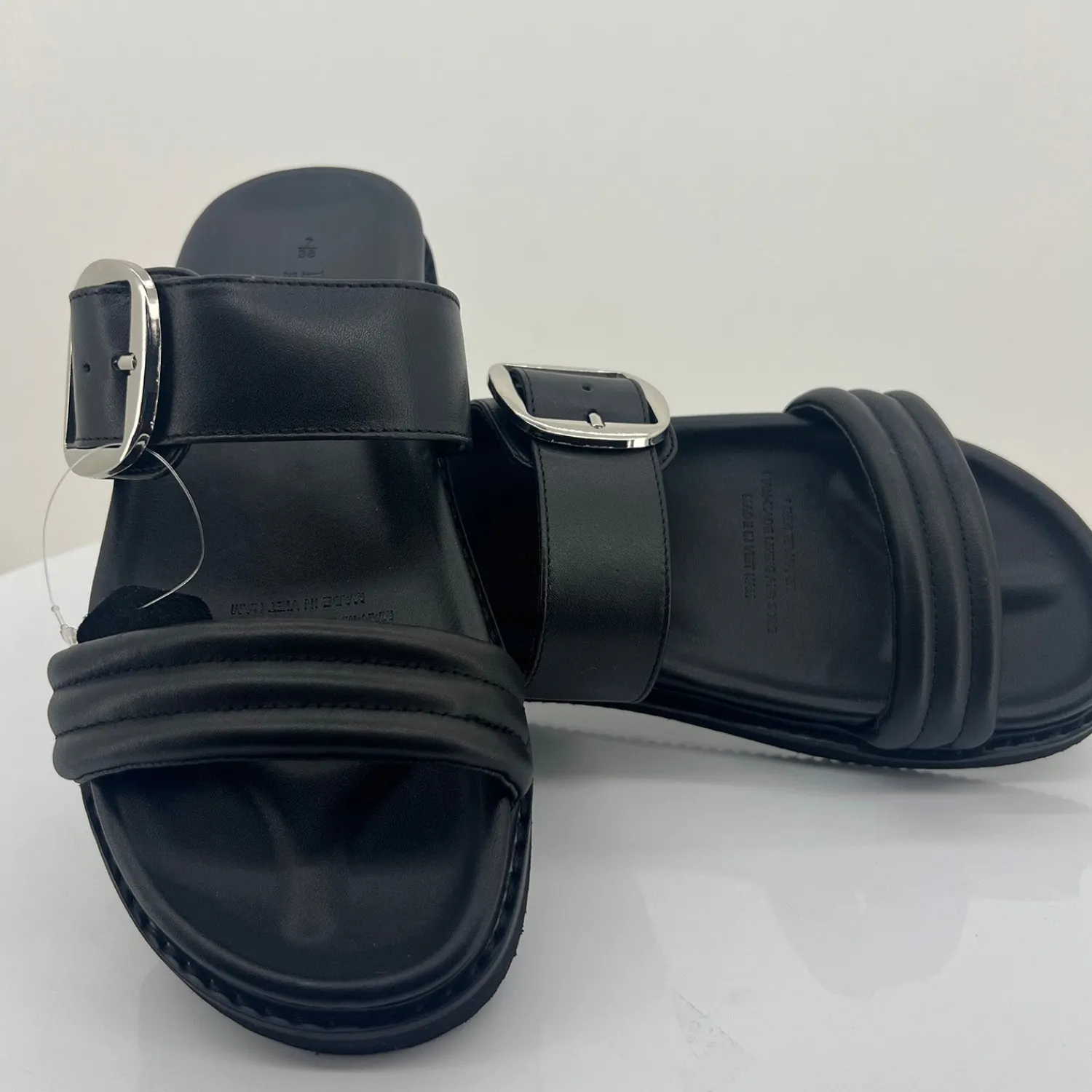 Clearance Bailey Slides - Black - HS5 Sandals
