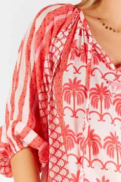 Hot Blakely Top - Melon - LL46 Shirts & Tops