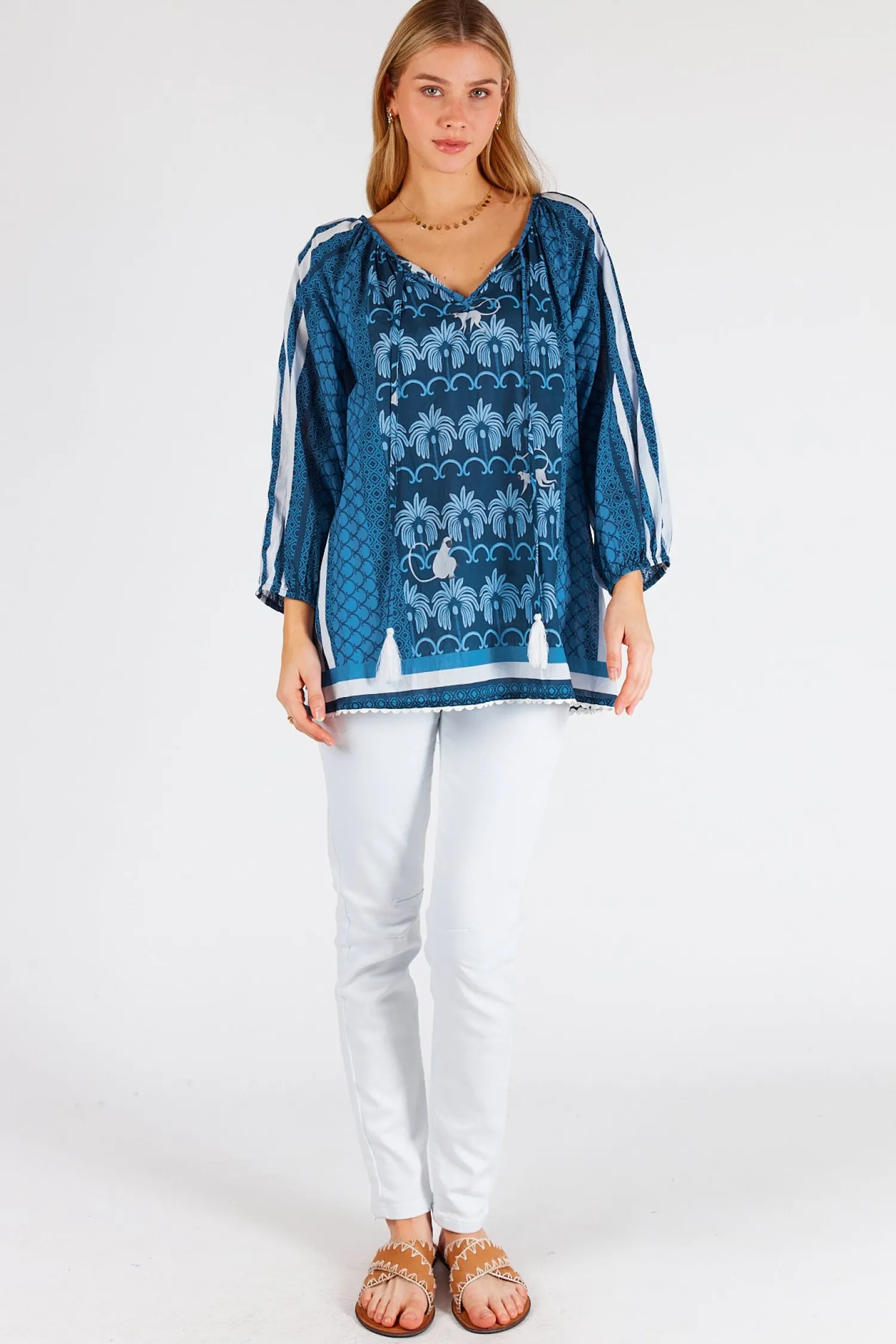 Best Blakely Top - Navy - LL46 Shirts & Tops