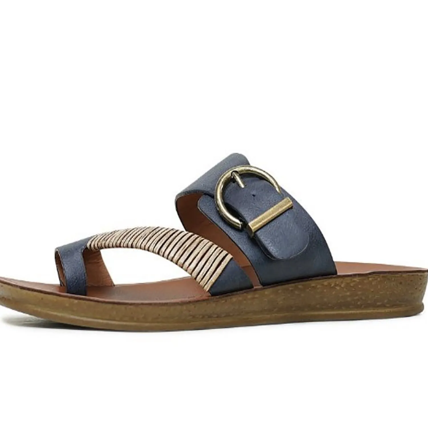 Hot Bria Sandal - Navy - LC3 Sandals