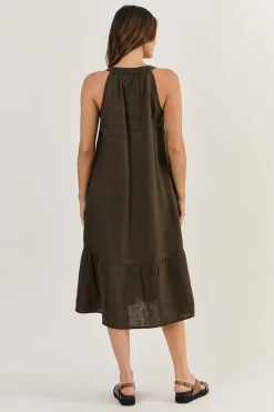 Outlet Brooklyn Dress - Espresso - OJ15 Dresses
