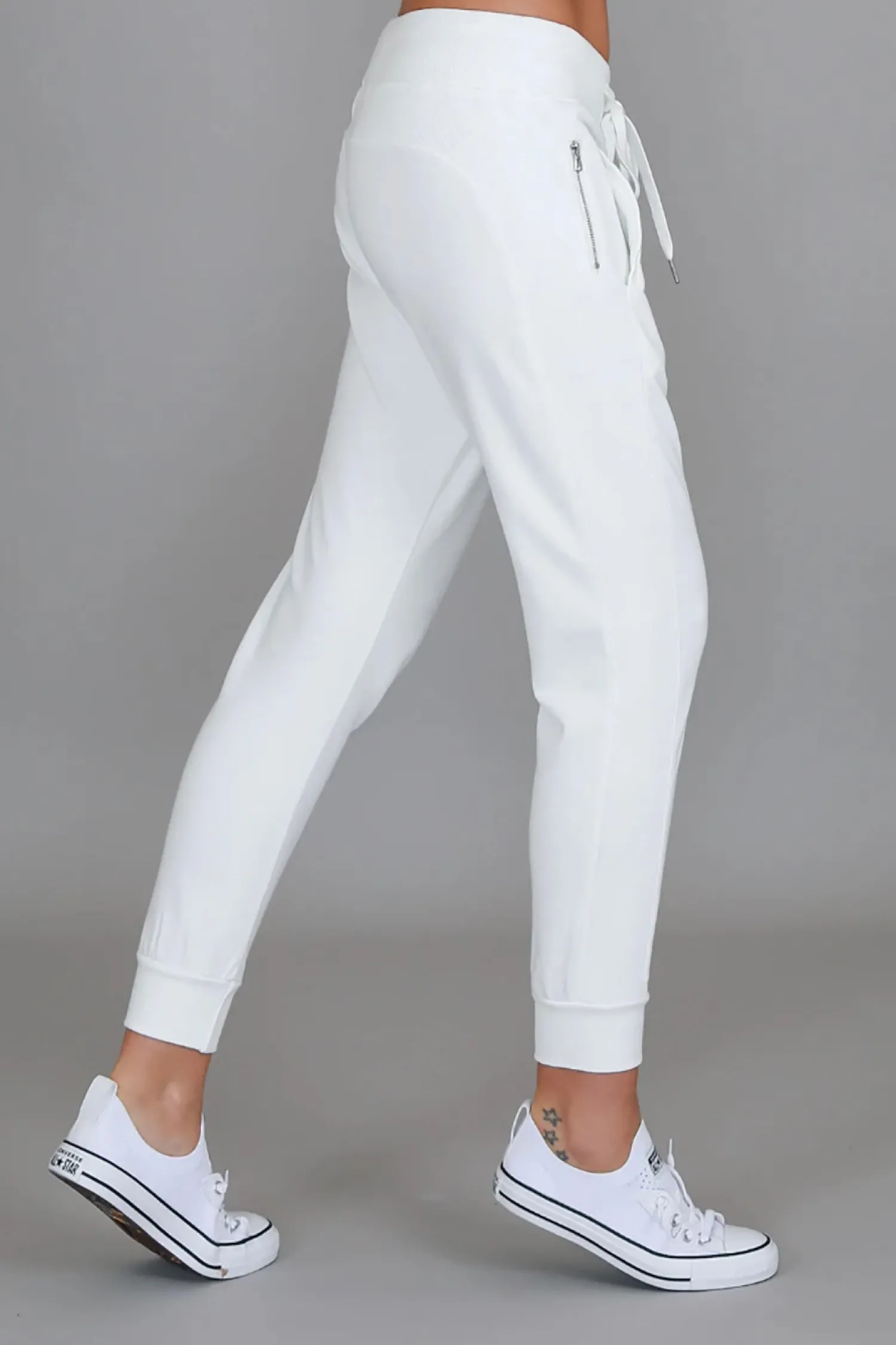 Byron Jogger - White - RD1 Ladies Pants
