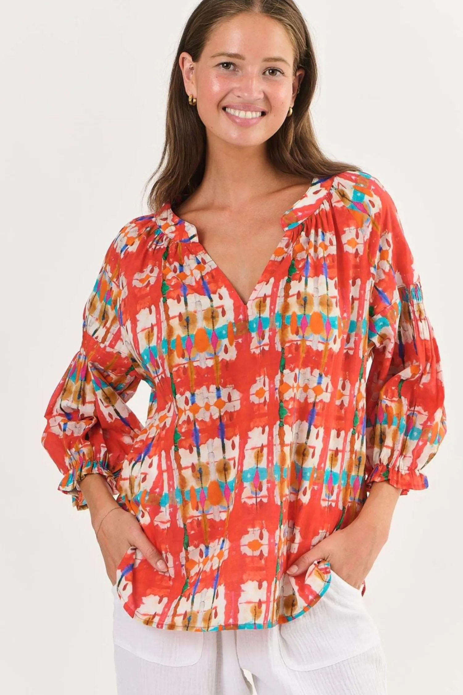 Hot Cable Top - Tutti Frutti - N9 Shirts & Tops