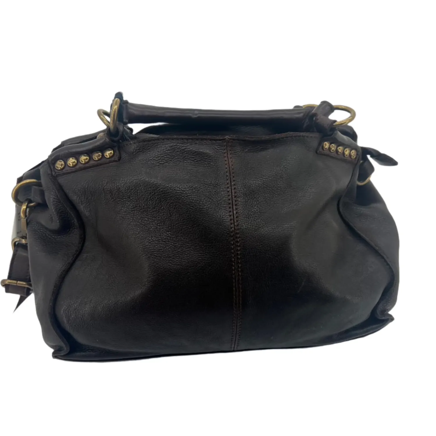 Discount Camelia Shoulder Bag - Dark Brown - ML4 Handbags