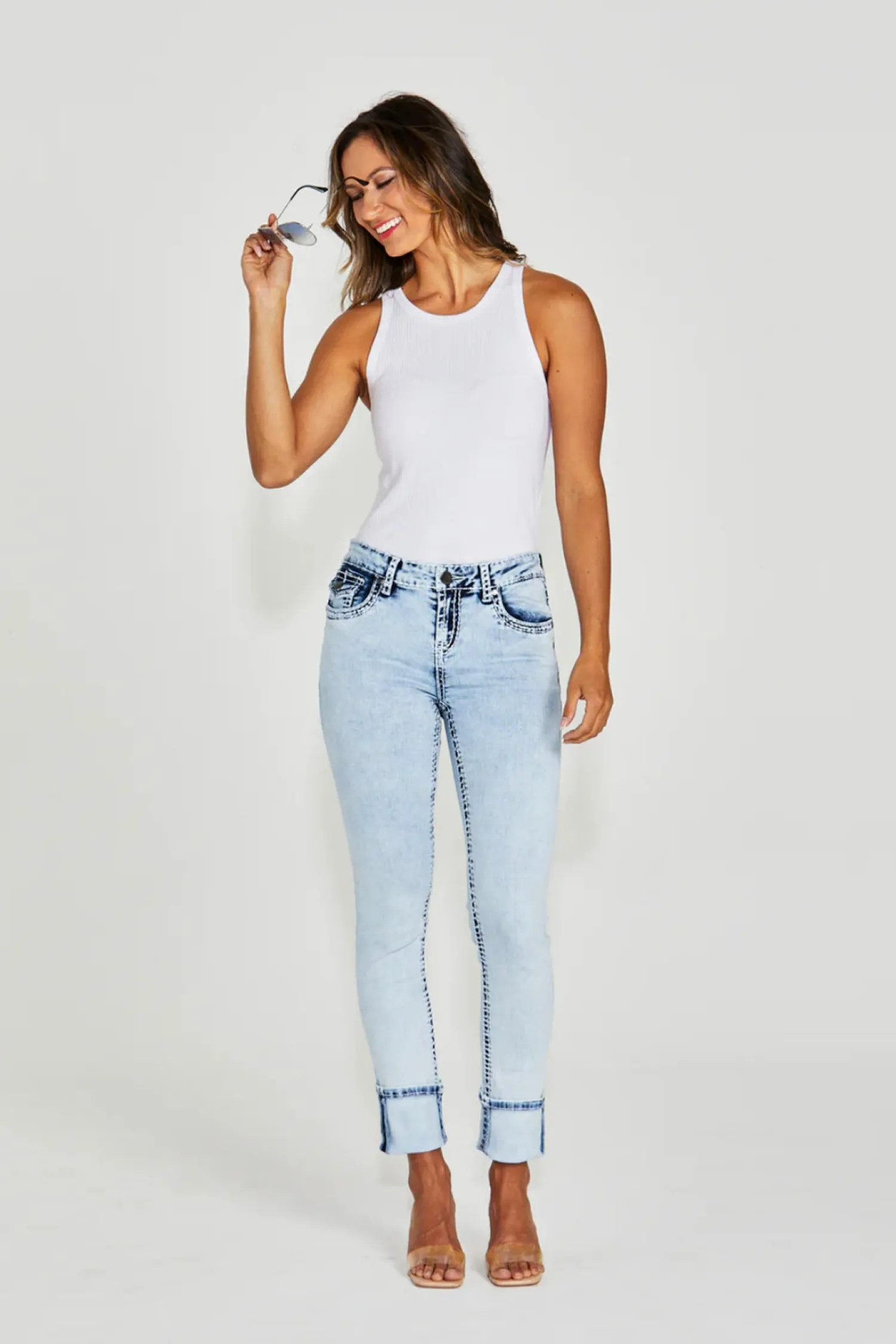 Best Chelsea Jeans - Ice Bleach - NLJ6 Women Women's Jeans