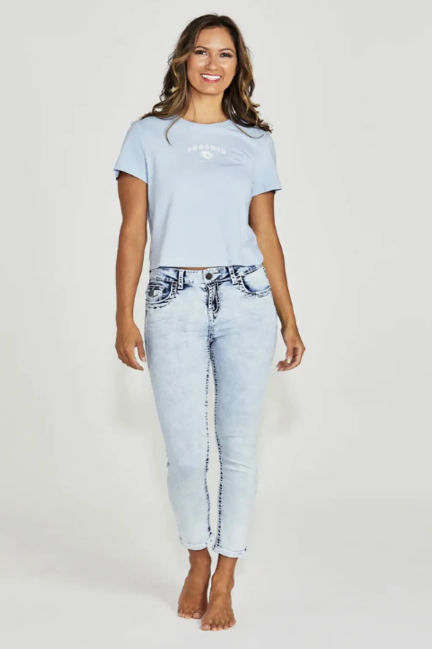 Best Chelsea-S Taper Crop Jean - NLJ29 Women Women's Jeans