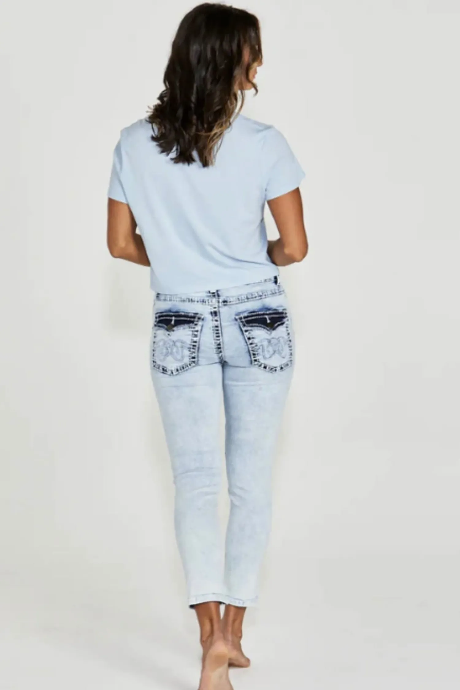 Best Chelsea-S Taper Crop Jean - NLJ29 Women Women's Jeans