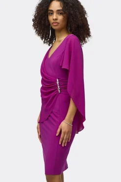 Clearance Chiffon Cape Dress - Empress - JR34 Weddings & Events