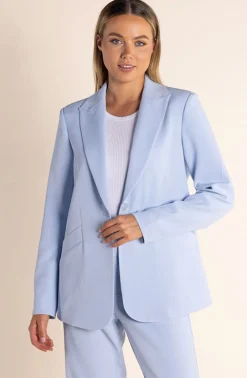 Online Clare Suit Blazer - Sky - TT43 Coats & Jackets
