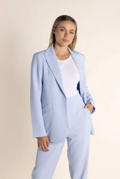 Online Clare Suit Blazer - Sky - TT43 Coats & Jackets