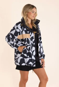 Discount Cooper Puzzle Print Spray Jacket - TT50 Coats & Jackets