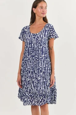Hot Corindi Cotton Dress - Freshwater Pearl - N4 Dresses