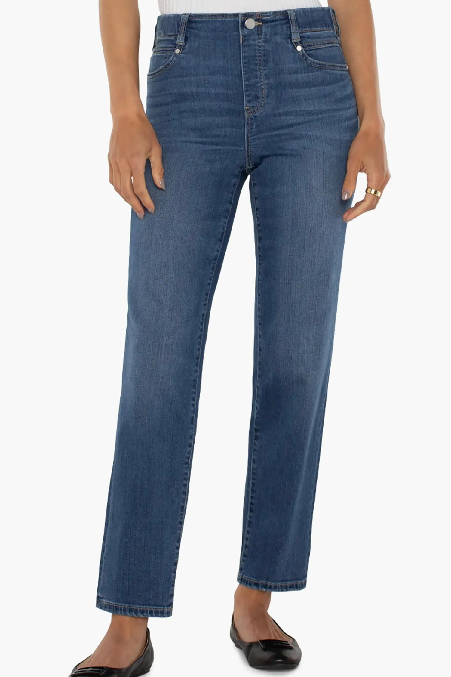 Best Crop Gia Glider Slim - Sage Creek - AT9 Women Women's Jeans