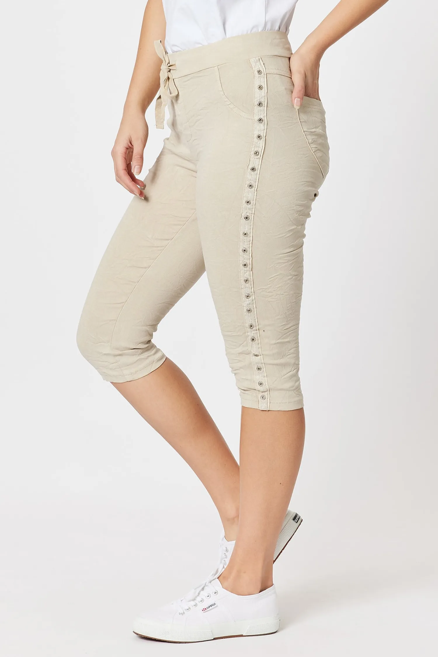 Online Crushed Jean Short | TZ50 Shorts