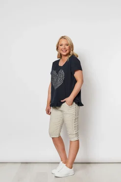 Online Crushed Jean Short | TZ50 Shorts