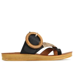 Clearance Dama Sandal | Black | LC8 Sandals