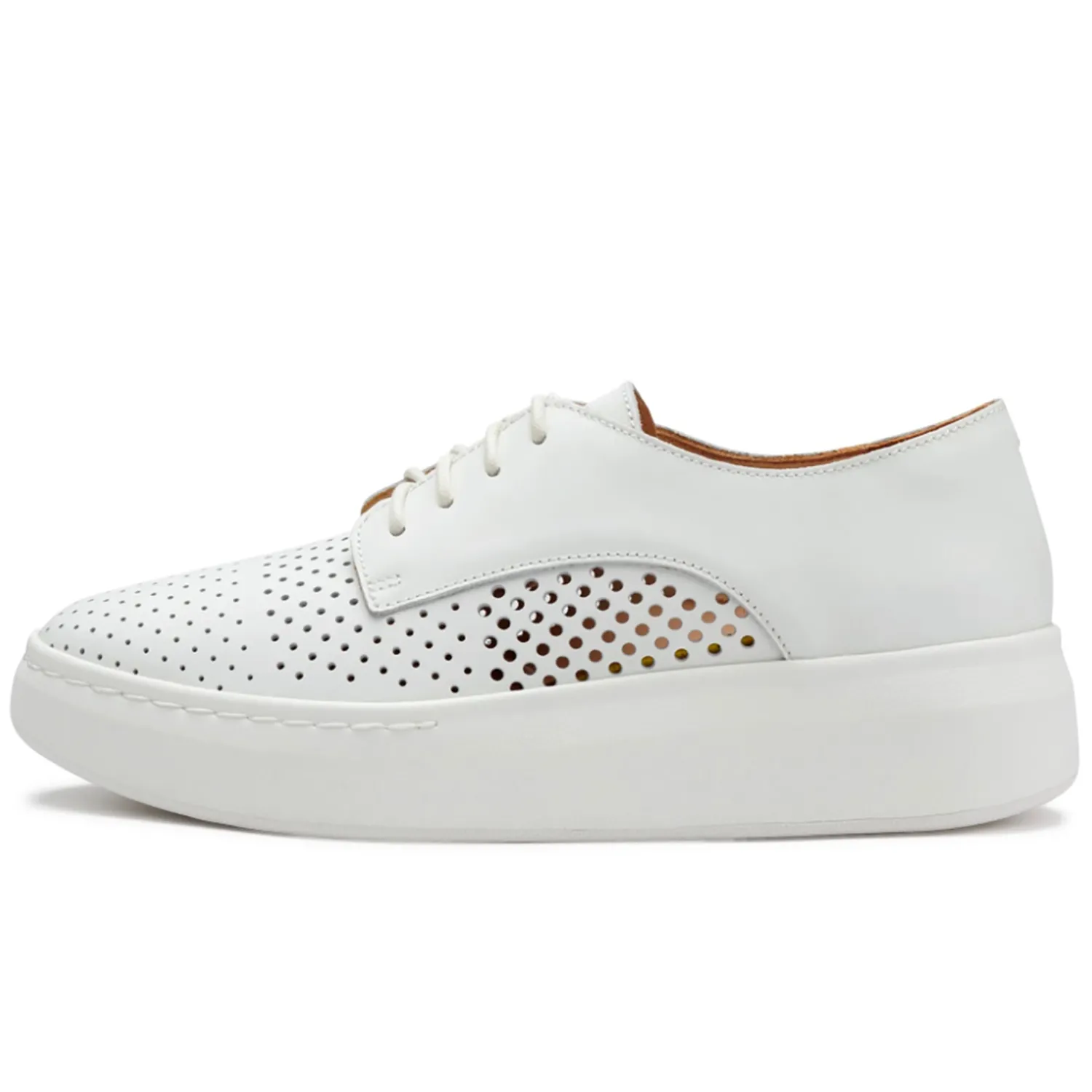 Discount Derby City Punch White - RO13 Casual Shoes