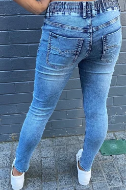 Discount Dundee Hybrid Jogger Jeans - Wash - NLJ7 Women Women's Jeans