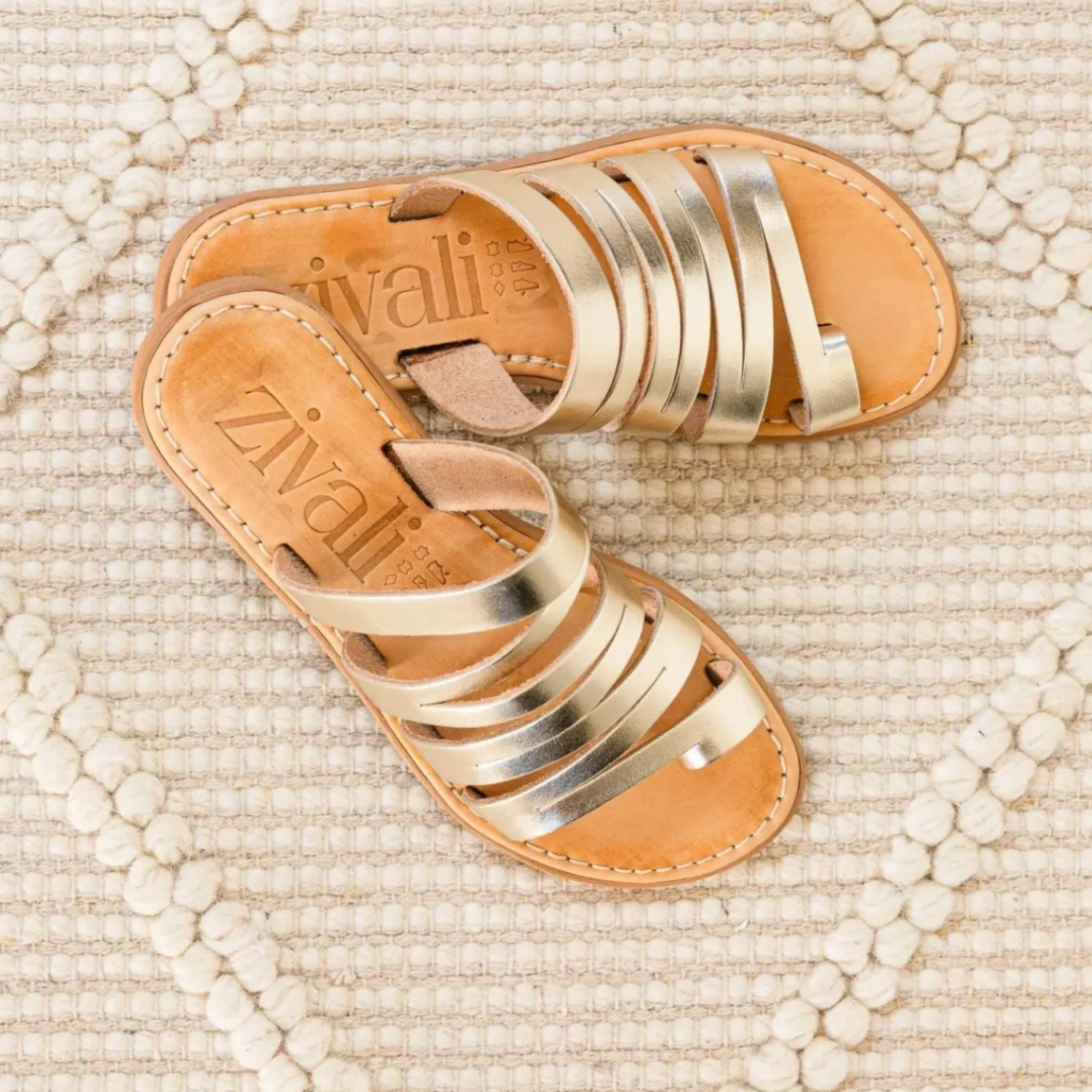 Online Eleni Sandal - Gold - ZV1 Sandals