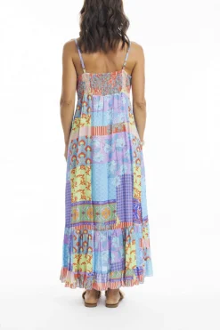 Hot Ella Maxi Dress - Multi - EP4 Dresses