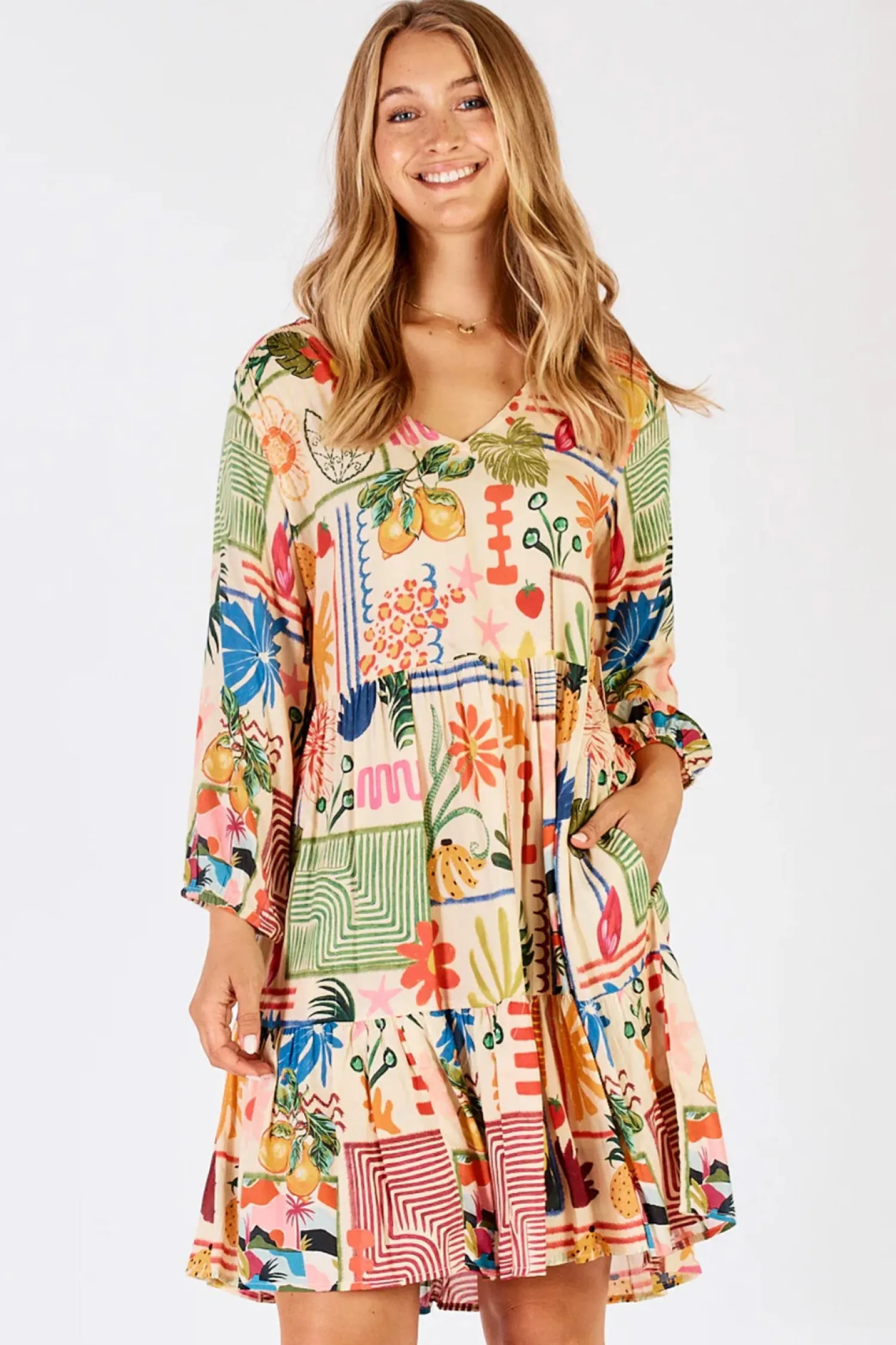 Ellery Dress - Cream - LL23 Dresses