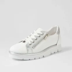 Best Elos Sneaker - White And Silver - TE8 Sneakers