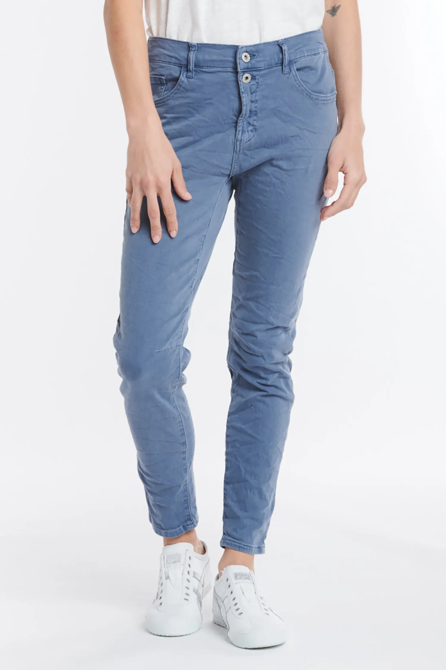 New Emma Stretch Jeans - Bluestone - IS5 Women Women's Jeans