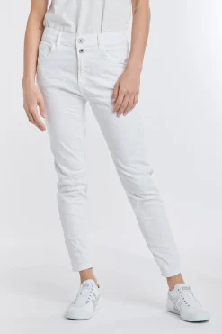 New Emma Stretch Jeans - White - IS5 Women Women's Jeans