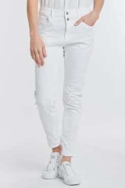 New Emma Stretch Jeans - White - IS5 Women Women's Jeans