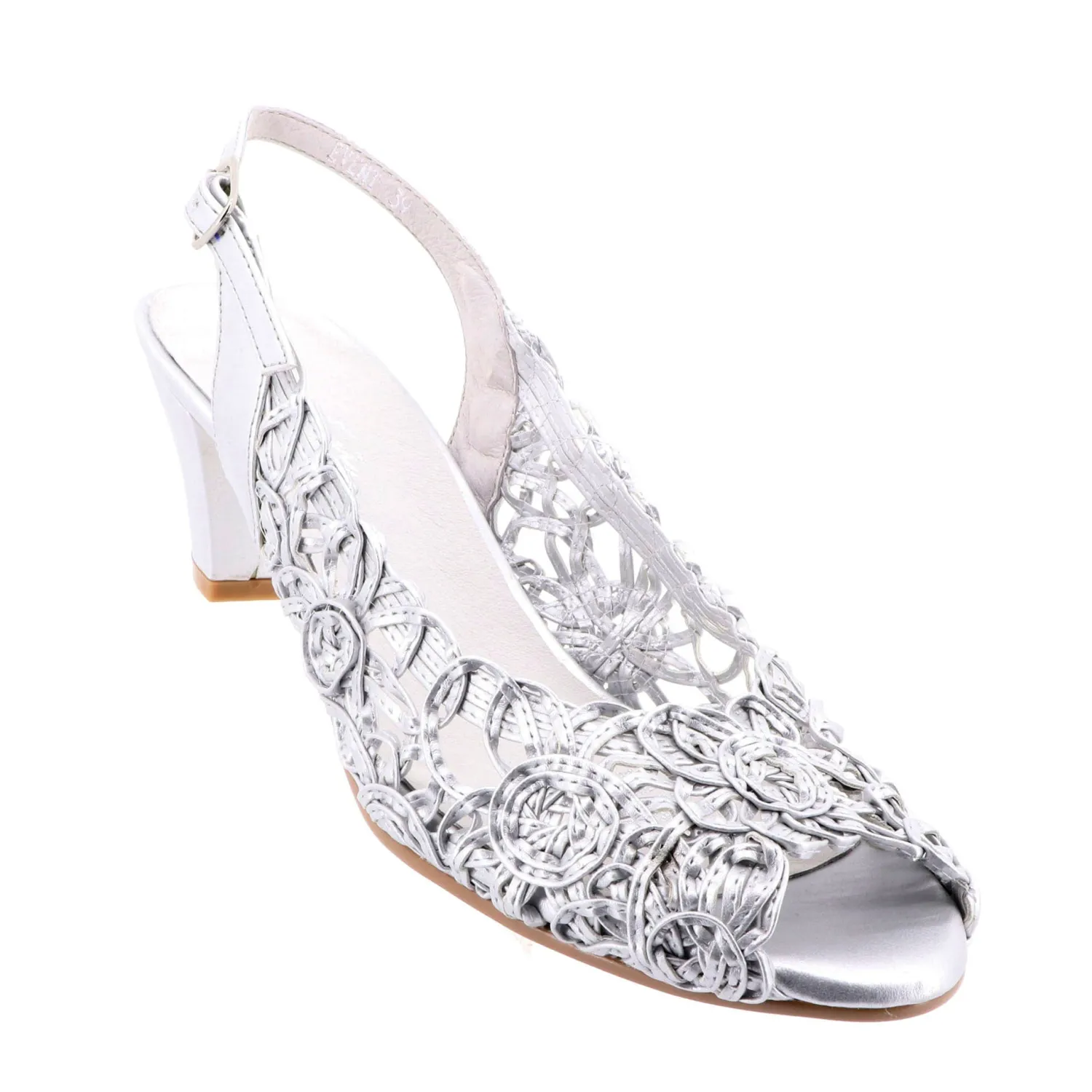 Discount Event Heels | Silver | EK1 Wedding Shoes|Heels