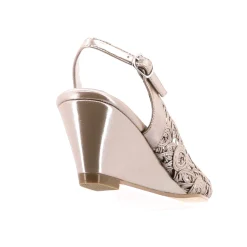 Sale Excel Wedge | Soft Gold | EK2 Wedding Shoes|Wedges