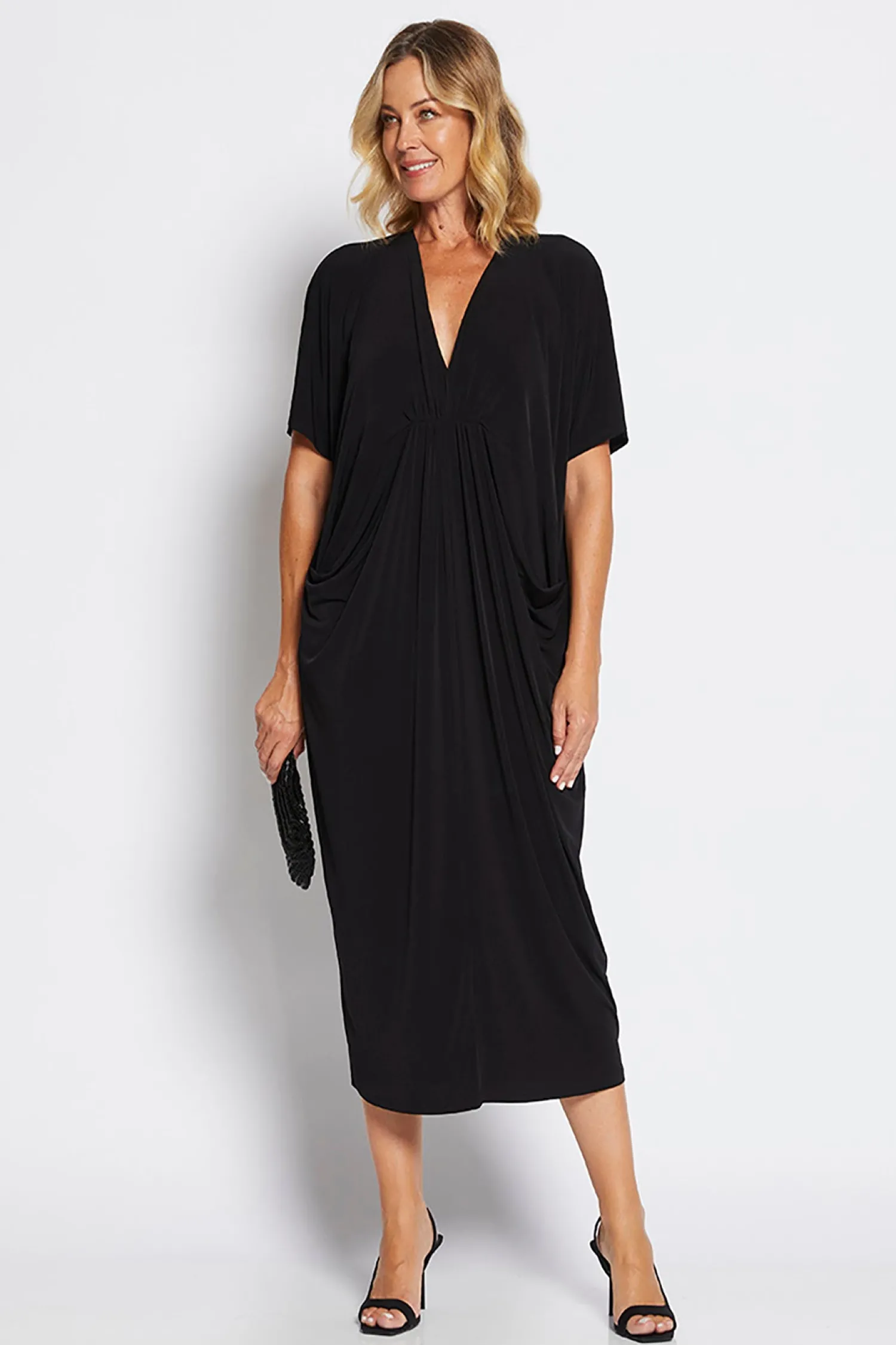 New Farrah kaftan Dress - Black - PH26 Dresses