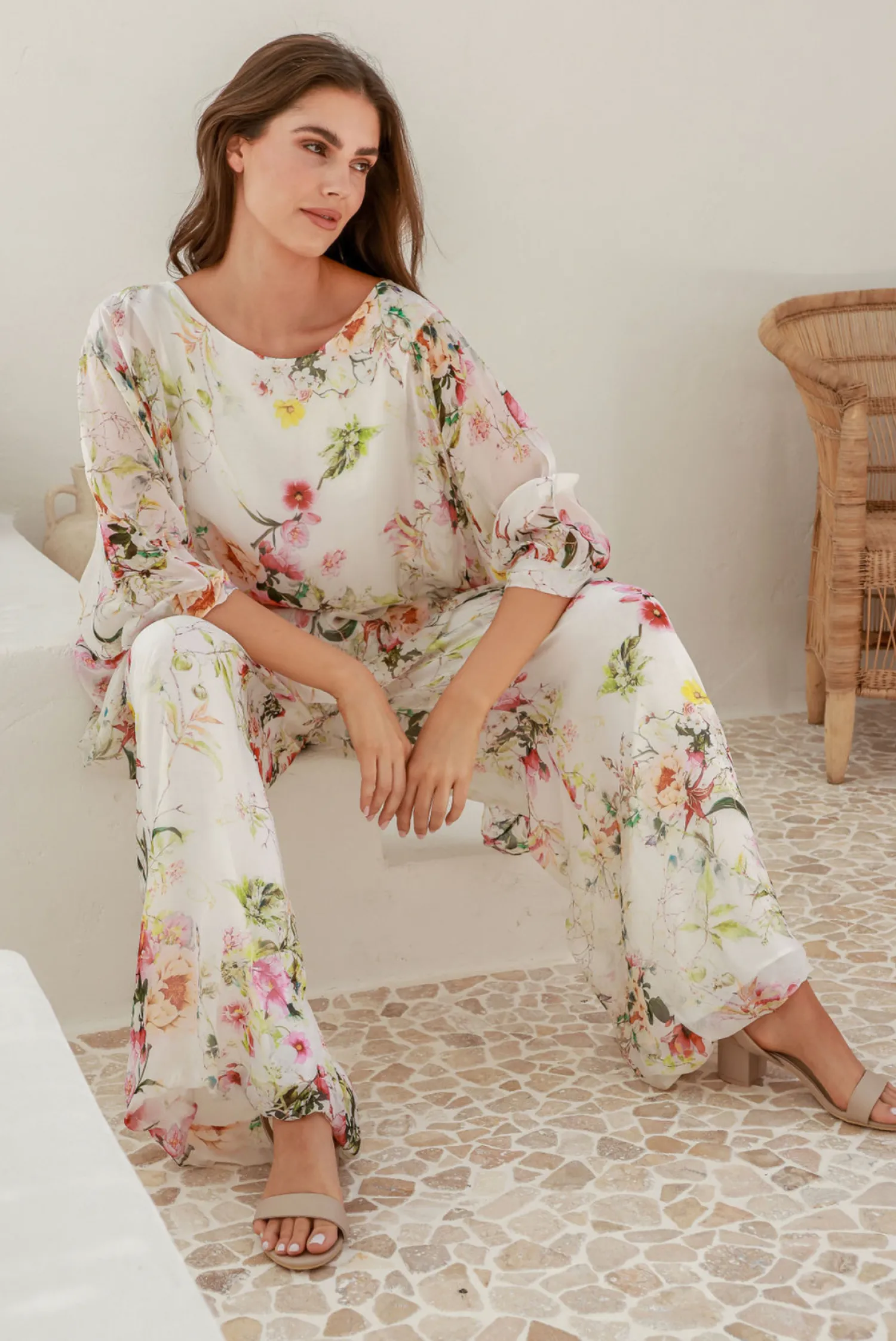 Fiorella Floral Pant | IC10 Ladies Pants