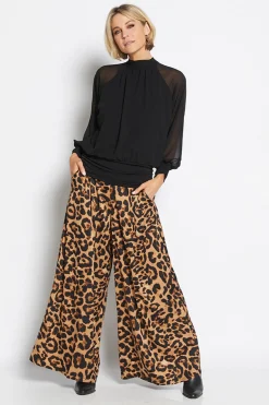 Online Francine Wide Pant - Zoo - PH34 Ladies Pants