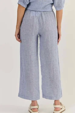 New Hayley Pant - Delta Gauze - OJ10 Linen Lovers|Ladies Pants
