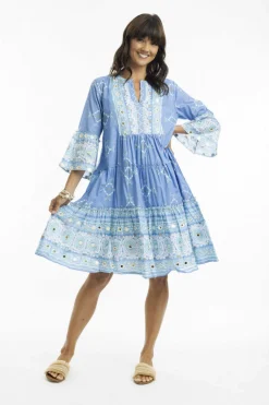 Discount Heidi Layer Dress - Blue - EP21 Dresses