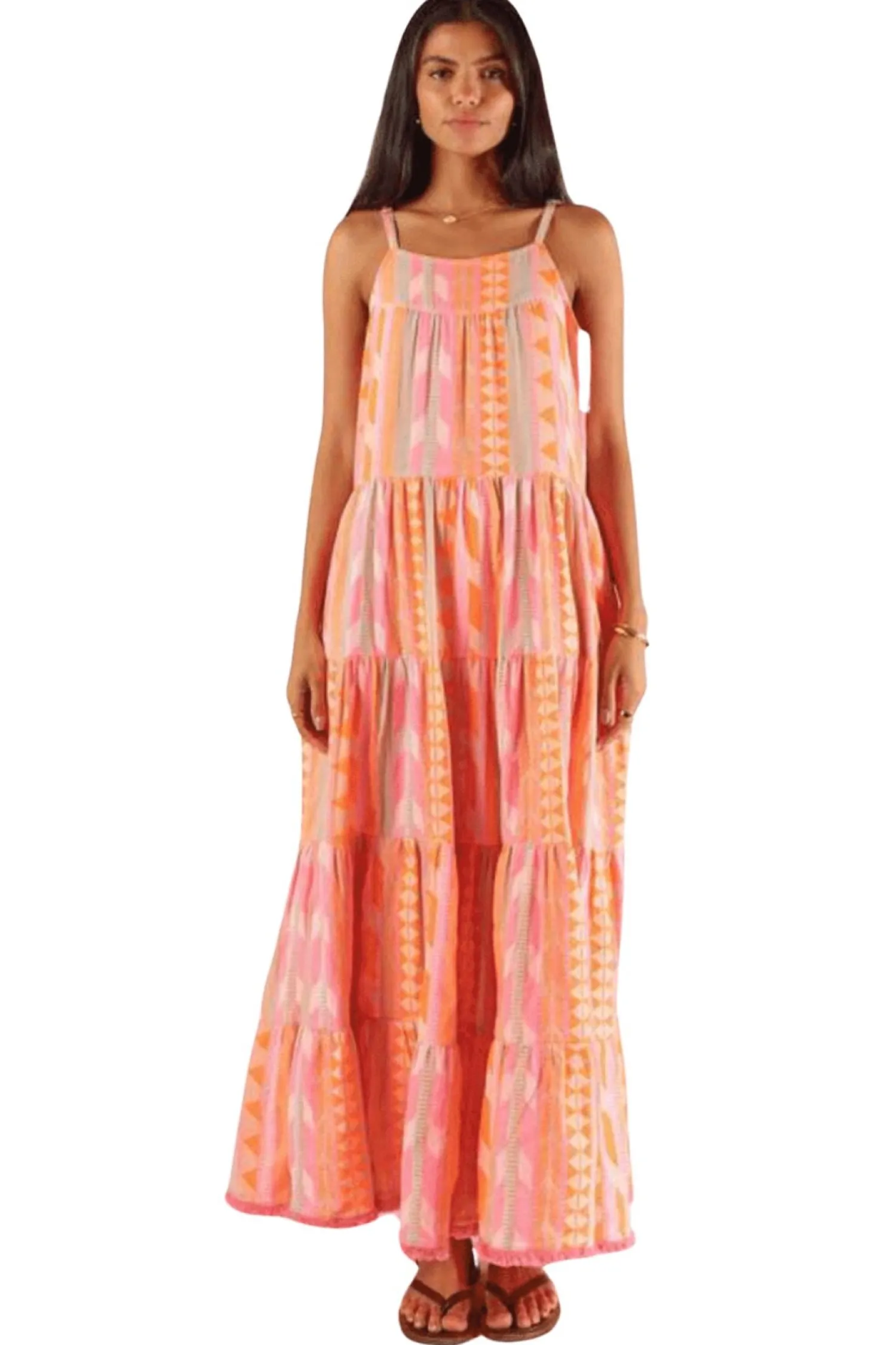 Best Hermosa Maxi Dress - Pink - RY19 Dresses