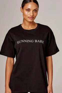 Online Hollywood Relaxed Tee - Black - RB7 Activewear|Shirts & Tops