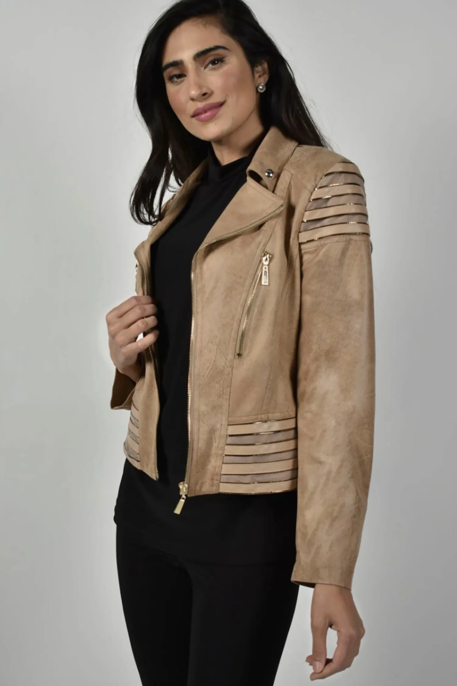 New Jasmine Jacket - Beige - FL58 Coats & Jackets