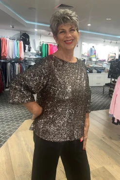 Hot Jasmine Top - Bronze - PH39 Shirts & Tops