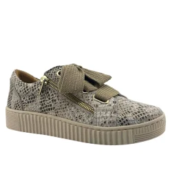 Outlet Jovi Champagne Snake Sneaker - ES3 Sneakers