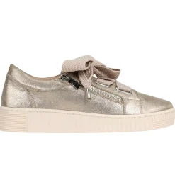 Outlet Jovi Leather Sneaker - Champagne - ES11 Sneakers