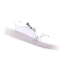 New Jovi Leather Sneaker - White - ES8 Sneakers