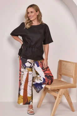 Hot Kabuki Palazzo Pants - Print - SS45 Ladies Pants