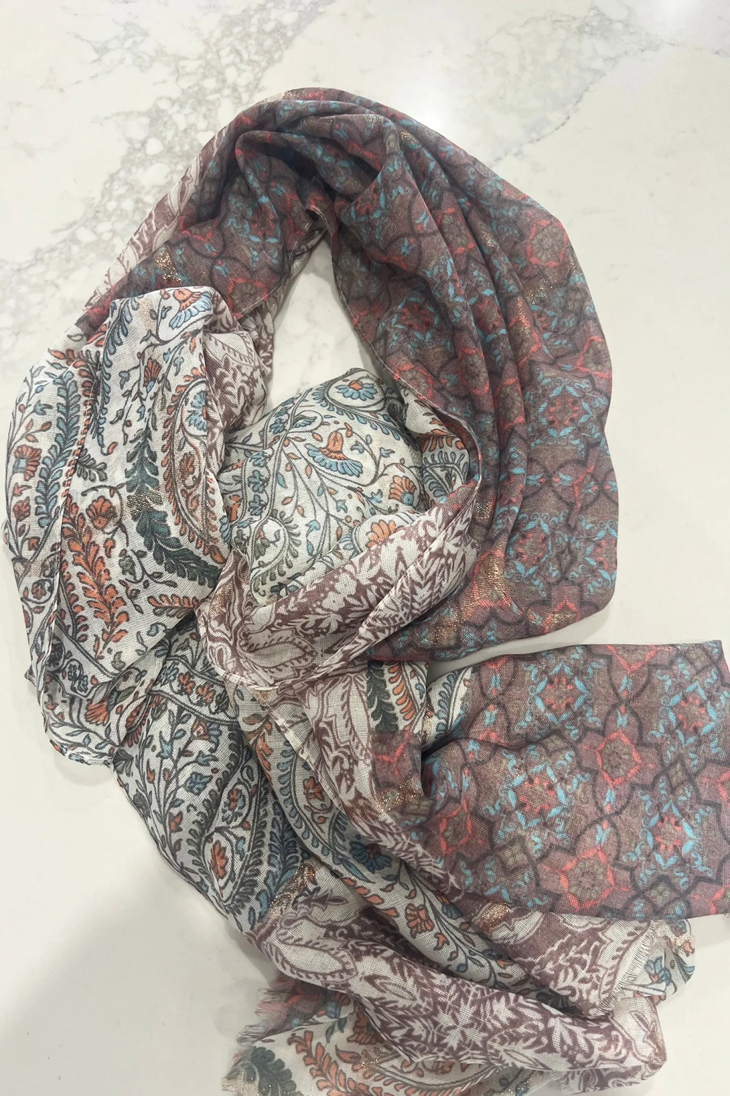 New Kate Scarf - Natural - FR4 Scarves & Wraps