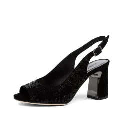 Online Kerry Heel - Black Mix - DJ6 Wedding Shoes|Heels