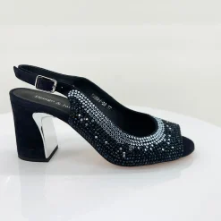 Sale Kerry Heel - Navy - DJ6 Heels|Wedding Shoes
