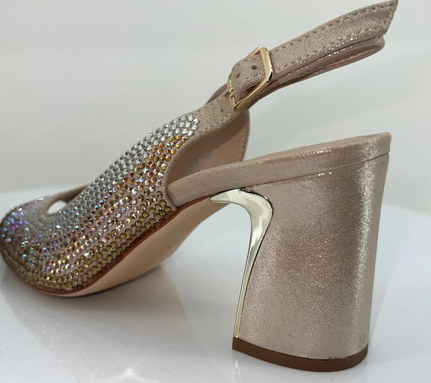 Best Kerry Heel - Rose Shimmer - DJ6 Wedding Shoes|Heels